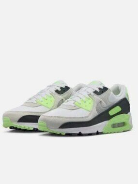 Nike Air Max 90 White Neutral Olive Cave Stone Men's Size - 10.5M New